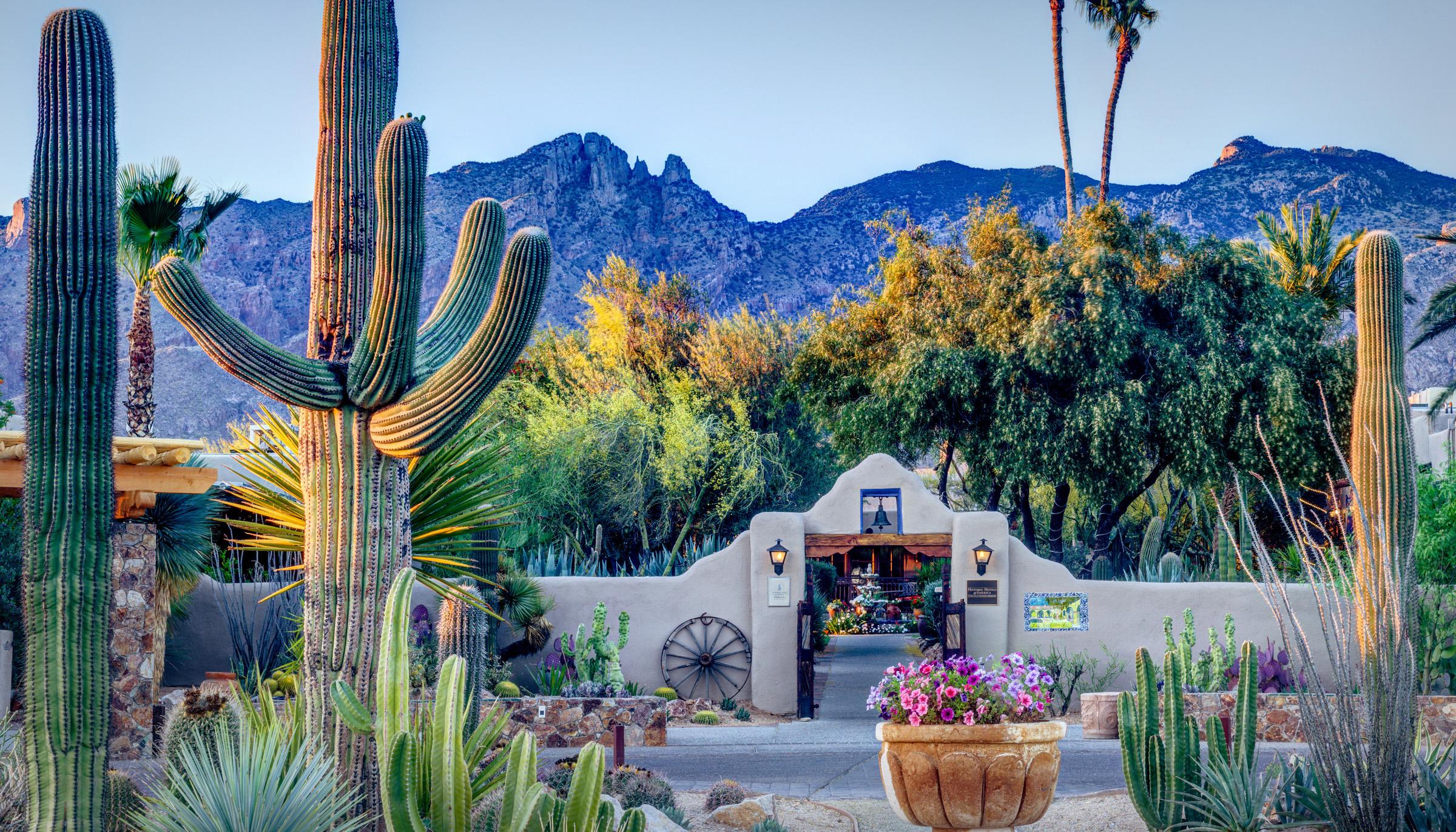 Hacienda Del Sol Guest Ranch Resort Тусон Экстерьер фото